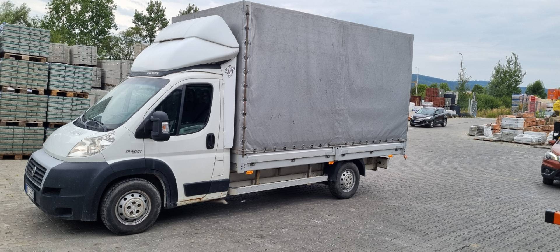 Fiat Ducato Valník plachta
